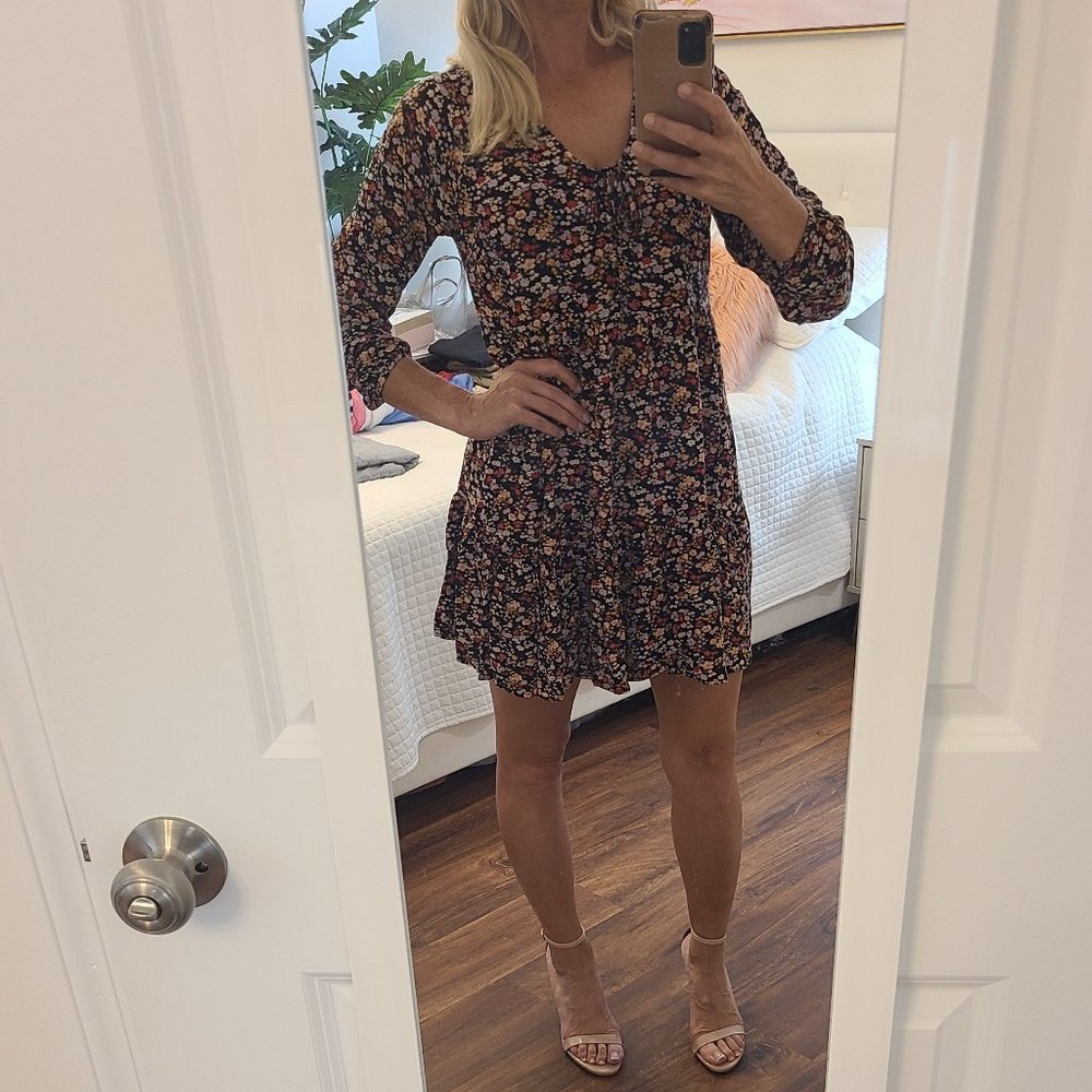 American Eagle Floral Print Dress